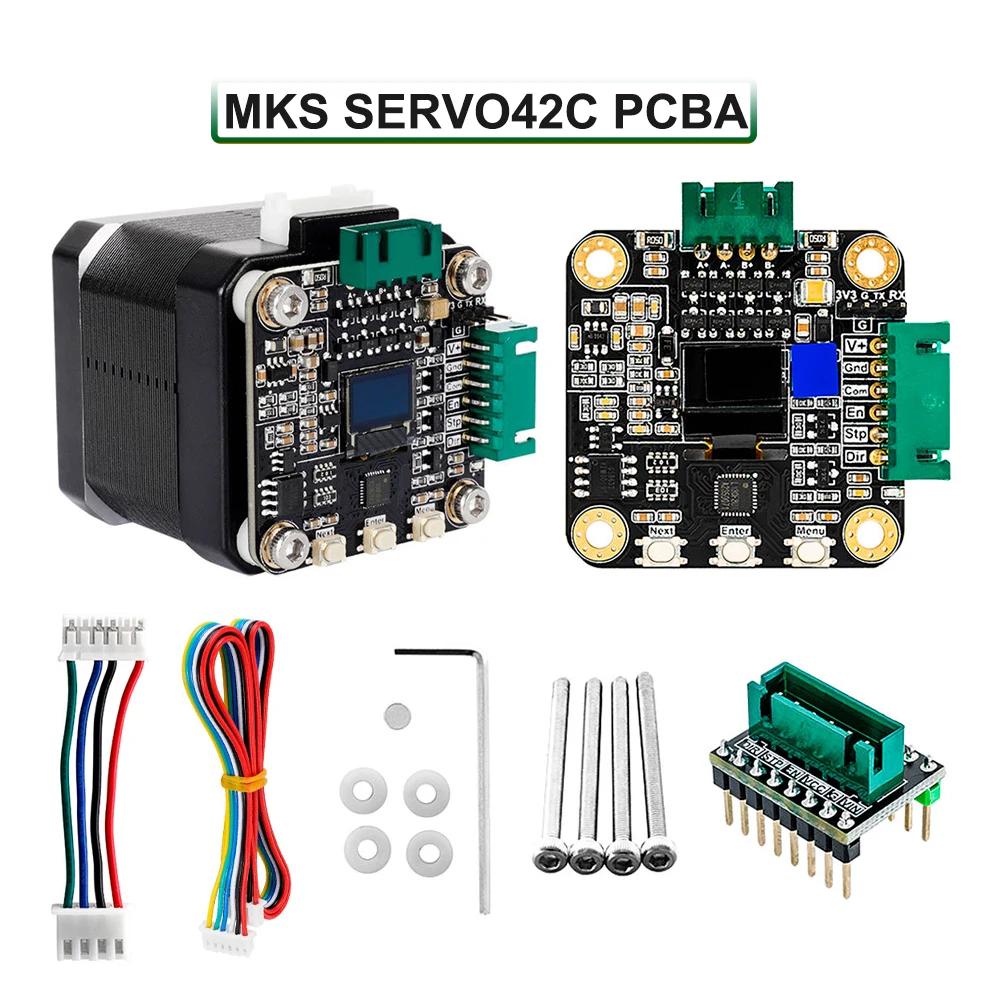 Makerbase MKS SERVO42C PCBA MKS APT Ұ ̺ ü TMC2209 NEMA17     ̹ CNC 3D  ǰ